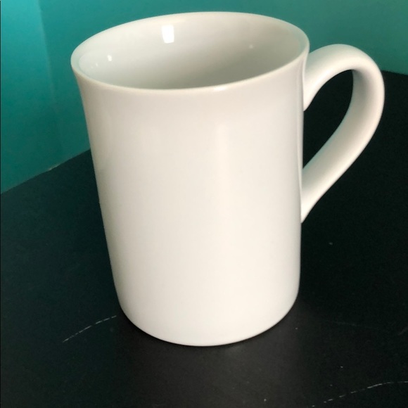 Plain white mug